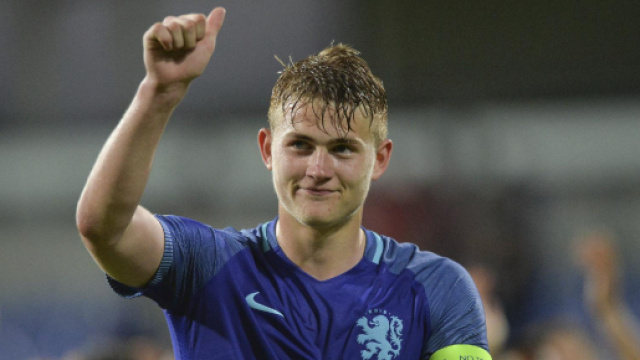 Matthijs de Ligt: la Juve sarebbe pronta ad offrire 70 milioni di euro all'Ajax (foto: agentianonimi.com).
