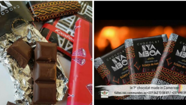 Chocolat de production camerounaise Nya Mboa de la SOCTRACAO &copy; Odile Pahai