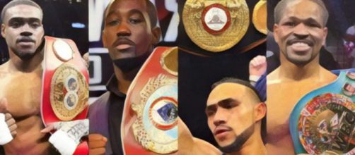 Erroll Spence Jr. Terrence Crawford, Keith Thurman and Shawn Porter are kings of welterweight &ndash; (image credit: Boxingscene/Youtube (Fotor)