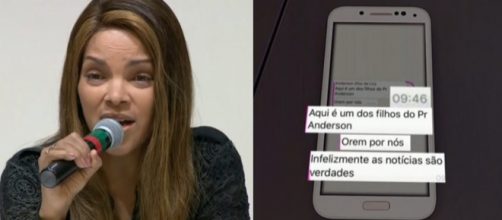 O celular jogado no mar seria de Fl&aacute;vio dos Santos, suspeito de assassinar Anderson do Carmo. (Reprodu&ccedil;&atilde;o/TV Globo)