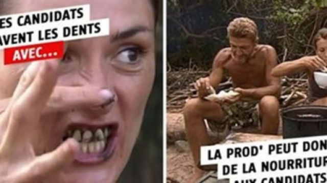 Ce que vous ingnorez sur Koh Lanta - Photo publi&eacute;e sur le site Topito