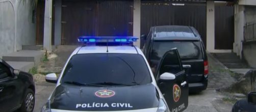 Pol&iacute;cia esteve mais uma vez na casa do pastor. (Reprodu&ccedil;&atilde;o/ TV Globo)
