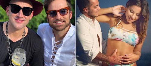 Casais recorreram &agrave; tratamento m&eacute;dico para gerar seus filhos. (Reprodu&ccedil;&atilde;o/Instgaram/@paulogustavo31/@thammymiranda)