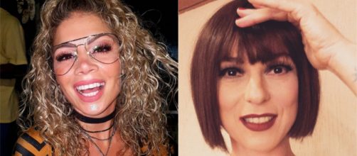 C&aacute;tia Paganote, ex-paquita e a atriz Maria Paula estar&atilde;o no Dancing Brasil 5. (Reprodu&ccedil;&atilde;o/ Fotomontagem)