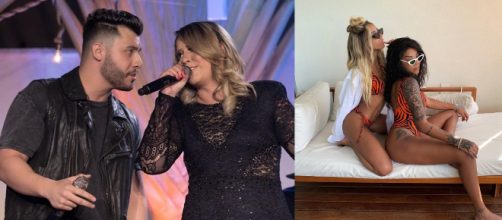 Marilia Mendon&ccedil;a e Murilo Huff tornaram seu relacionamento p&uacute;blico neste ano. (Reprodu&ccedil;&atilde;o/ Fotomontagem)