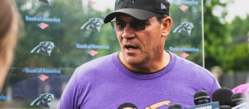 Ron Rivera thinks he's getting Gerald McCoy. [Image via Carolina Panthers/YouTube]