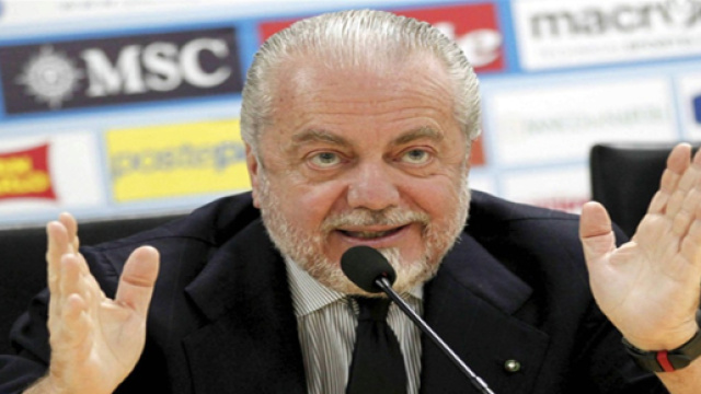 De Laurentiis su possibilit&agrave; che la Juve trionfi in Champions:'Ma che ca*** deve vincere'