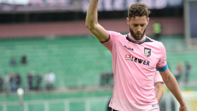 Andrea Rispoli, difensore in uscita dal Palermo
