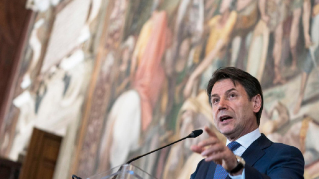 Il discorso di Conte a Palazzo Chigi