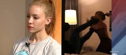 Neymar pai afirmou que o filho teria sido v&iacute;tima de uma armadilha. (Reprodu&ccedil;&atilde;o/SBT/Record TV)