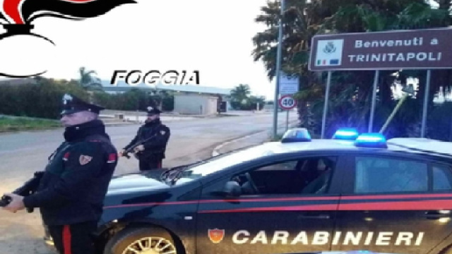 Foggia, guerra alla male: vasta operazione su Trinitapoli, 8 persone arrestate