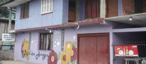 Bar onde aconteceram as mortes ficou fechado neste s&aacute;bado. (Reprodu&ccedil;&atilde;o/RBS)