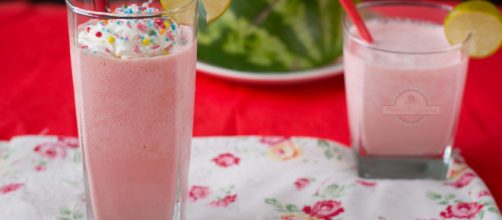 Batido de Sand&iacute;a | Batidos y Zumos | Batidos de sandia, Batidos