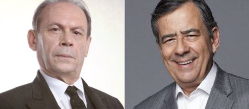 Jos&eacute; Wilker e Paulo Henrique Amorim infartaram e acabaram falecendo. (Reprodu&ccedil;&atilde;o/Rede Globo/RecordTV)