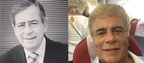 Paulo Henrique Amorim e Wagner Montes, que morreram em 2019. (Arquivo Blasting News/Reprodu&ccedil;&atilde;o/Instagram/@wagnermontes)