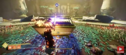 The glitch is similar to the one in Io. [Image source: glitchtutorial/YouTube]