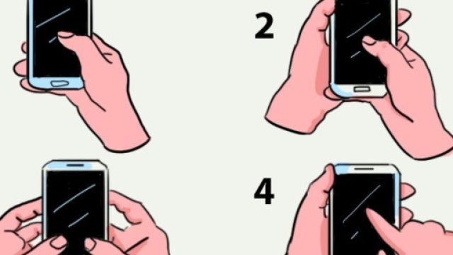 Ces fa&ccedil;ons de tenir le t&eacute;l&eacute;phone qui en disent long sur une personnalit&eacute; - photo publi&eacute;e sur sant&eacute; plus mag