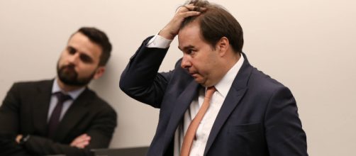 Apoiadores de Bolsonaro levantem tom contra Maia. (Arquivo Blasting News)