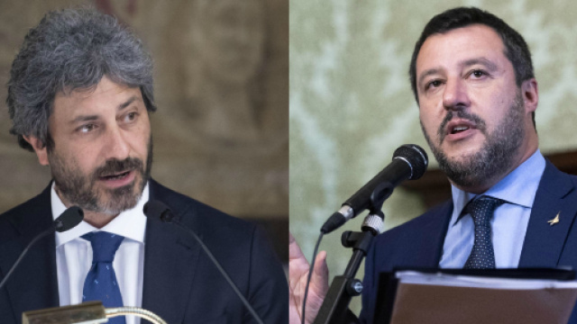 Salvini attacca Fico, l'altro replica: Ma sa come funziona la Camera?