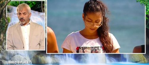 Dakota, durante su participaci&oacute;n en Supervivientes