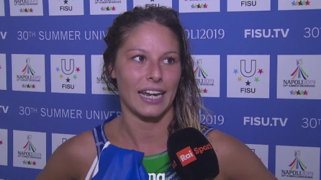 Sara Centanni, una delle stelle del Setterosa via rai.it