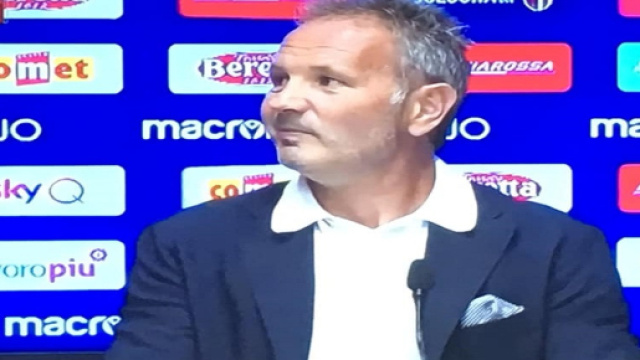 Sinisa Mihajlovic in conferenza stampa