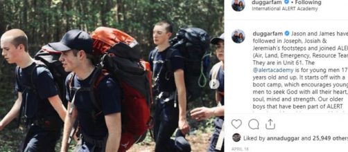 Counting On boys James and Jason Duggar attended ALERT and graduated high school - Image credit -