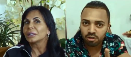 Gretchen e Tirulipa envolvidos em pol&ecirc;mica. (Reprodu&ccedil;&atilde;o/ Instagram/ @mariagretchen/ @tirulipa)