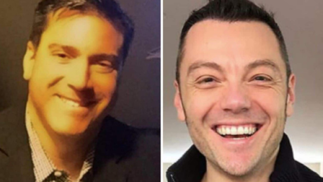 A destra Victor Allen e a sinistra Tiziano Ferro