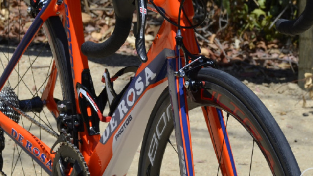 La bicicletta De Rosa della Nippo Fantini