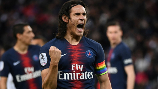 Cavani nel mirino dell'Inter qualora dovesse saltare l'operazione Lukaku.