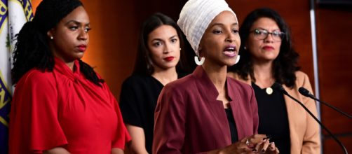 House Democrats condemn Trump attacks on congresswomen as racist (Image credit: Cnbc/youtube)