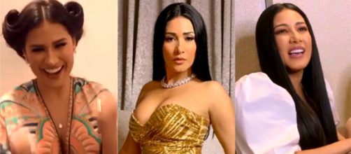 Simone e Simaria viraram memes por causa do remix de &ldquo;Aperte o Play&rdquo;. (Foto/Instagram/@simoneses/@simaria)