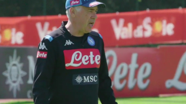 Carlo Ancelotti, allenatore del Napoli