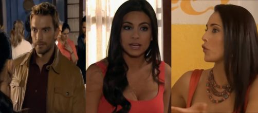 Bruno e Vanessa armam para Ana Paula. (Reprodu&ccedil;&atilde;o/SBT)