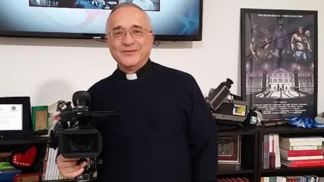 Don Pietro Cesena, parroco a Piacenza.