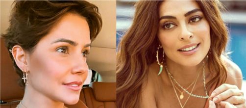 Deborah Secco e Juliana Paes j&aacute; foram ao programa Lady Night. (Foto/Instagram/@liana/dedecosecco@Juianapaes).