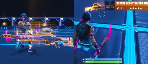 Storm Scout Sniper Rifle is coming to "Fortnite Battle Royale." Image Credit: In-game screenshots
