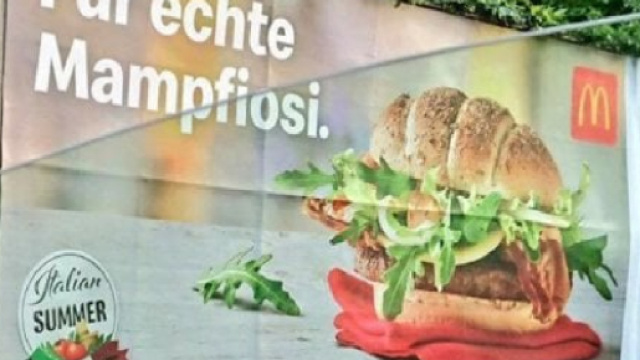 Austria, slogan pubblicitario McDonald's indigna l'Italia