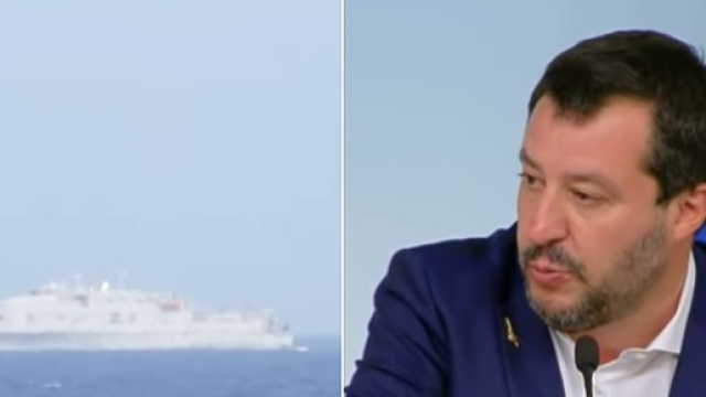 Il Ministro Matteo Salvini continua nella sua politica anti-Ong.