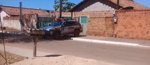 Pol&iacute;cia isolou a &aacute;rea. (Divulga&ccedil;&atilde;o/Pol&iacute;cia Militar)