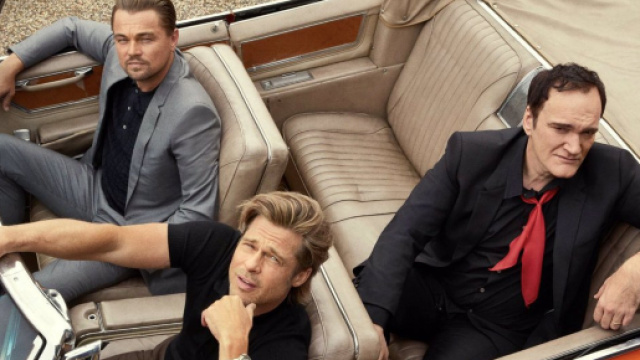 Leonardo Di Caprio, Brad Bitt e Quentin Tarantino