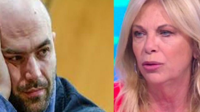 Roberto Saviano e Rita dalla Chiesa.