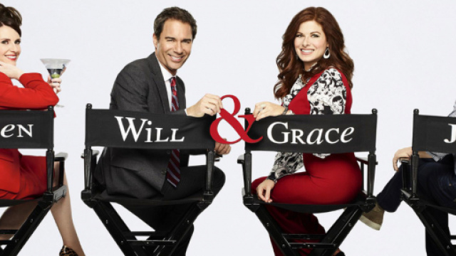 Will & Grace 11 sar&agrave; l'ultima stagione. Da sinistra: Megan Mullally, Eric McCormack, Debra Messing e Sean Hayes