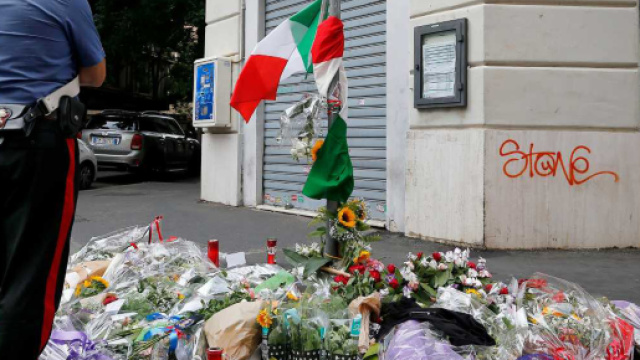 Carabiniere ucciso a Roma, funerali di Stato a Somma Vesuviana.