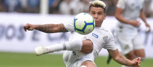 Soteldo fez a jogada do segundo gol. (Ivan Storti/Santos FC)