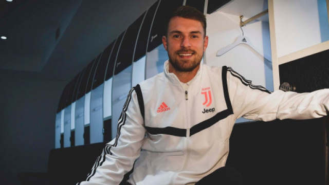 Aaron Ramsey pronto a debuttare con la Juve (Twitter: @juventusfc)