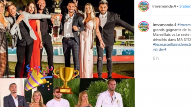 les gagnants des Marseillais Vs le Monde 4