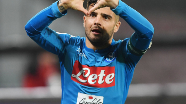 Lorenzo Insigne in Liverpool-Napoli