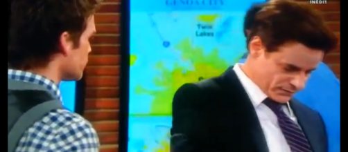 Adam causes Kevin and Michael to take a walk on the dark side. [Image Source: Laurence Claiborne/YouTube]